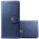 Кожаный чехол книжка GETMAN Gallant (PU) для Xiaomi Poco X3 NFC / Poco X3 Pro Синий