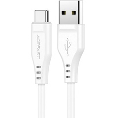 Дата кабель Acefast C3-04 USB-A to USB-C TPE (1.2m) White