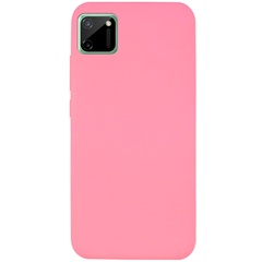 Чехол Silicone Cover Full without Logo (A) для Realme C11 Розовый / Pink