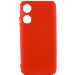 Чохол Silicone Cover Lakshmi Full Camera (A) для Oppo A78 4G, Червоний / Red