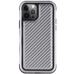Чехол PC+TPU+Metal K-DOO MARS Series для Apple iPhone 13 Pro (6.1") Carbon Silver