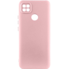 Чохол Silicone Cover Lakshmi Full Camera (A) для Oppo A15s / A15, Рожевий / Pink