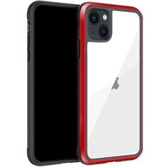 Чехол PC+TPU+Metal K-DOO Ares для Apple iPhone 13 (6.1") Красный