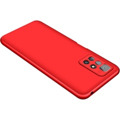 Пластиковая накладка GKK LikGus 360 градусов (opp) для Xiaomi Poco X4 Pro 5G Красный