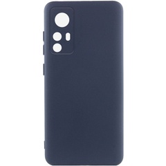 Чохол Silicone Cover Lakshmi Full Camera (A) для Xiaomi 12T / 12T Pro, Синій / Midnight Blue