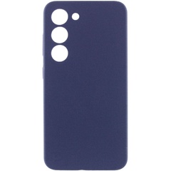 Чохол Silicone Cover Lakshmi Full Camera (AAA) для Samsung Galaxy S24+, Темно-синій / Midnight blue