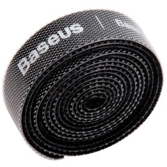 Лента липучка Baseus Colourful Circle Velcro strap (3m) (ACMGT-F) Черный