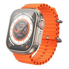 Смарт-часы Hoco Smart Watch Y12 Ultra (call version) Titanium Gold