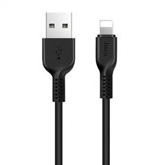 Дата кабель Hoco X13 USB to Lightning (1m) Черный