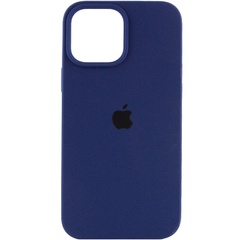 Чехол Silicone Case Full Protective (AA) для Apple iPhone 16 Pro Max (6.9") Синий / Deep navy