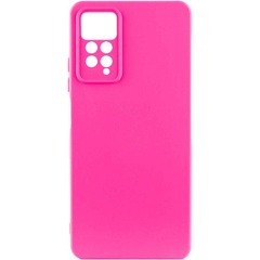 Чохол Silicone Cover Lakshmi Full Camera (AAA) для Xiaomi Redmi Note 11 Pro 4G/5G / 12 Pro 4G, Рожевий / Barbie pink