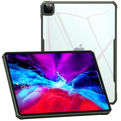 TPU+PC чехол Xundd c усиленными углами для Apple iPad Pro 12.9" (2020) Бесцветный / Черный