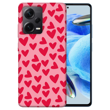 TPU чехол Love для Xiaomi Redmi Note 12 Pro 5G, Hearts mini