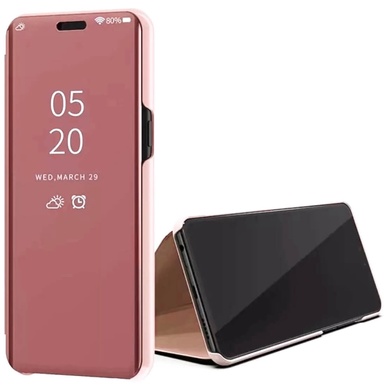 Чохол-книжка Clear View Standing Cover для Samsung A750 Galaxy A7 (2018), Rose Gold