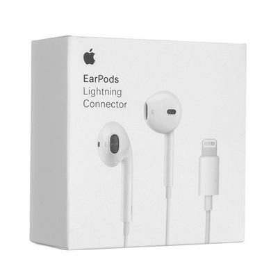 Наушники Apple EarPods with Lightning Connector (ААА) Белый