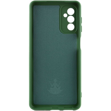 Чохол Silicone Cover Lakshmi Full Camera (AA) для Samsung Galaxy M35 5G, Зелений / Dark Green