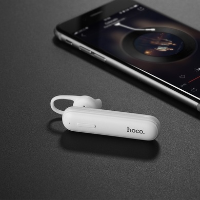 Bluetooth гарнітура Hoco E36 Free Sound Business, Білий