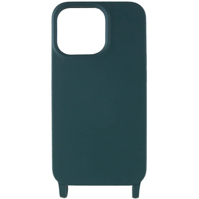 Чохол TPU two straps California для Apple iPhone 13 Pro (6.1"), Зелений / Forest green