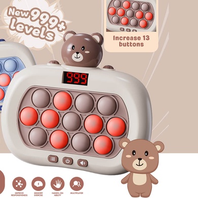 Портативная игра Pop-it Speed Push Game Ver.5 Bear