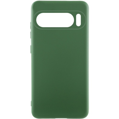 Чохол Silicone Cover Lakshmi (AA) для Google Pixel 9 / 9 Pro, Зелений / Dark Green