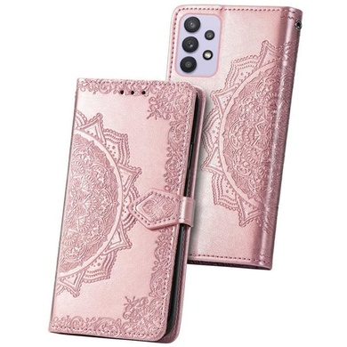 Кожаный чехол (книжка) Art Case с визитницей для Samsung Galaxy A73 5G Розовый