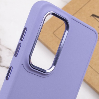 TPU чохол Bonbon Metal Style для Samsung Galaxy A55, Бузковий / Dasheen
