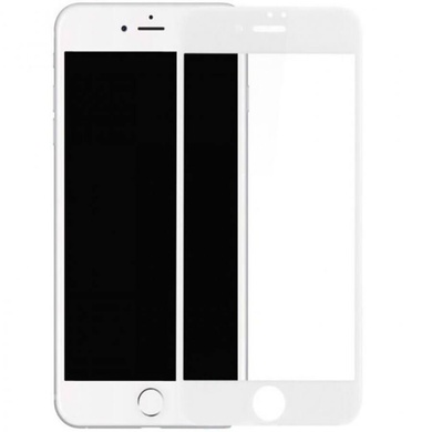 Захисне скло XD+ (full glue) (тех.пак) для Apple iPhone 6 / 6s / 7 / 8 / SE (2020) (4.7"), Білий
