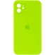 Чохол Silicone Case Square Full Camera Protective (AA) для Apple iPhone 11 (6.1 "), Салатовый / Neon green