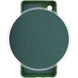 Чехол Silicone Cover Lakshmi Full Camera (AA) для Samsung Galaxy M35 5G Зеленый / Dark green