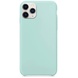 Чохол Silicone Case without Logo (AA) для Apple iPhone 11 Pro (5.8"), Блакитний / Marine Green