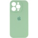 Чехол Silicone Case Full Camera Protective (AA) для Apple iPhone 14 Pro (6.1") Зеленый / Pistachio