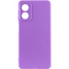 Чохол Silicone Cover Lakshmi Full Camera (A) для Motorola Moto G04, Фіолетовий / Purple