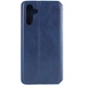 Кожаный чехол книжка GETMAN Cubic (PU) для Samsung Galaxy M54 5G Синий