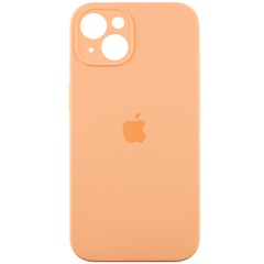 Чохол Silicone Case Full Camera Protective (AA) для Apple iPhone 14 (6.1"), Помаранчевий / Cantaloupe
