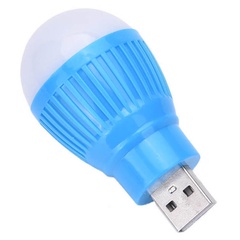 USB лампа Colorful (круглая) Синий