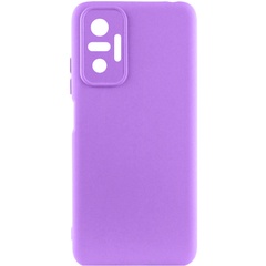 Чохол Silicone Cover Lakshmi Full Camera (AAA) для Xiaomi Redmi Note 10 Pro / 10 Pro Max, Фіолетовий / Amethyst