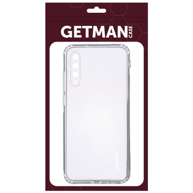 TPU чехол GETMAN Clear 1,0 mm для Samsung Galaxy A50 (A505F) / A50s / A30s Бесцветный (прозрачный)