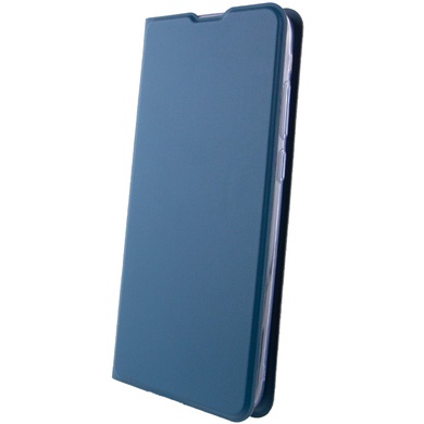 Кожаный чехол книжка GETMAN Elegant (PU) для Oppo A98 Синий
