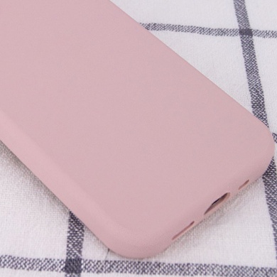 Чохол Silicone Case Full Protective (AA) NO LOGO для Apple iPhone 15 Pro Max (6.7"), Рожевий / Pink Sand