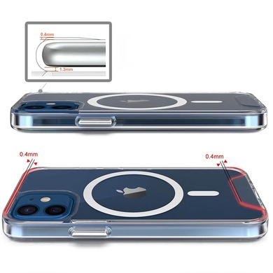 Чехол TPU Space Case with MagSafe для Apple iPhone 11 (6.1") Прозрачный