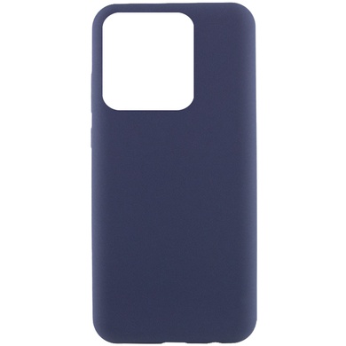 Чохол Silicone Cover Lakshmi (AAA) для Xiaomi Poco X6 Pro, Темно-синій / Midnight blue