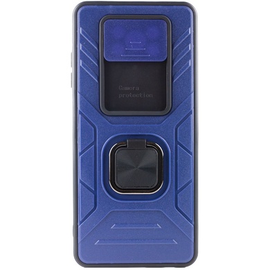 Удароміцний чохол Camshield Flash Ring для Xiaomi Poco X3 NFC / Poco X3 Pro, Blue