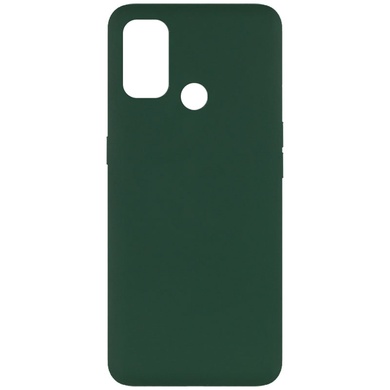Чохол Silicone Cover Full without Logo (A) для Oppo A53 / A32 / A33, Зелений / Dark Green