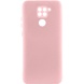 Чехол Silicone Cover Lakshmi Full Camera (A) для Xiaomi Redmi Note 9 / Redmi 10X Розовый / Pink