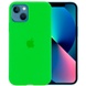 Чехол Silicone Case Full Protective (AA) для Apple iPhone 13 mini (5.4") Зеленый / Green