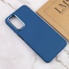 TPU чохол Bonbon Metal Style для Xiaomi Redmi Note 11 (Global) / Note 11S, Синій / Cosmos Blue