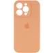 Чохол Silicone Case Full Camera Protective (AA) для Apple iPhone 14 Pro (6.1"), Помаранчевий / Cantaloupe