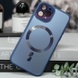 Чохол TPU+Glass Sapphire Midnight with MagSafe для Apple iPhone 13 Pro (6.1"), Синий / Deep navy
