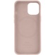 Шкіряний чохол Leather Case (AA) with MagSafe для Apple iPhone 14 Plus (6.7"), Sand Pink