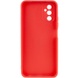 Силиконовый чехол Candy Full Camera для Samsung Galaxy M54 5G Красный / Camellia